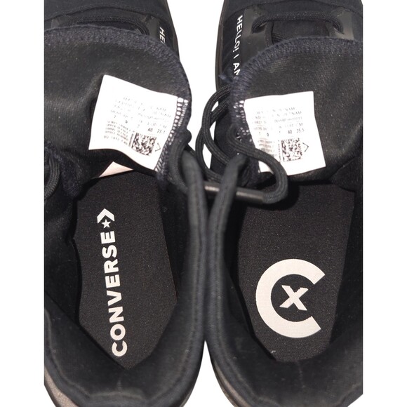 Converse The Soloist All Star Disrupt Sneakers US 7 EU 40 Mens Black $150 main image 9